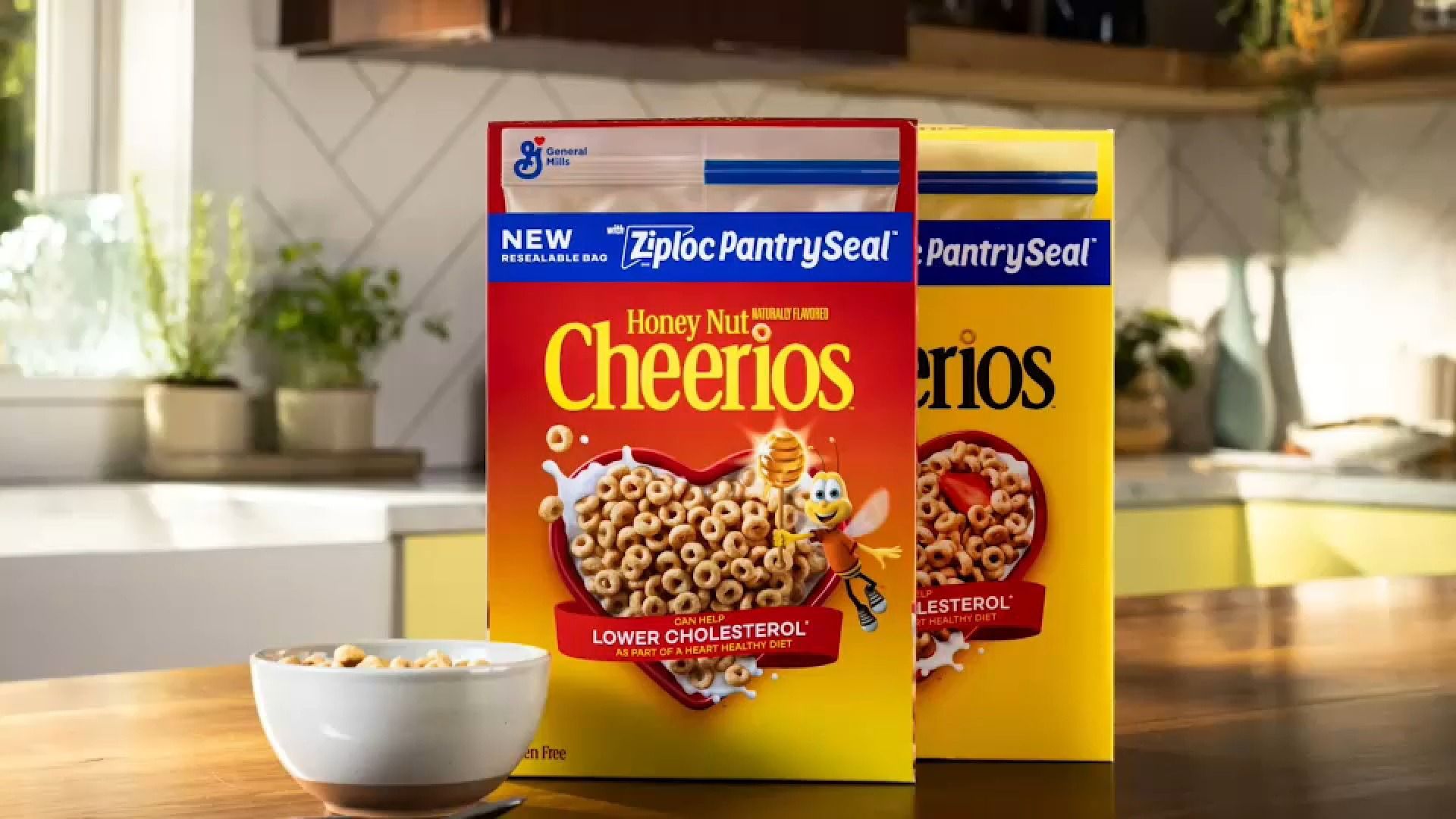 Cheerios teams up with Ziploc to add resealable bag to cereal boxes
       — Barrington Sports news