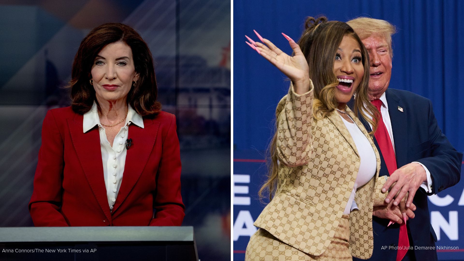 New York Governor Kathy Hochul responds after rapper Nicki Minaj calls her 'evil'
— Barrington Community news