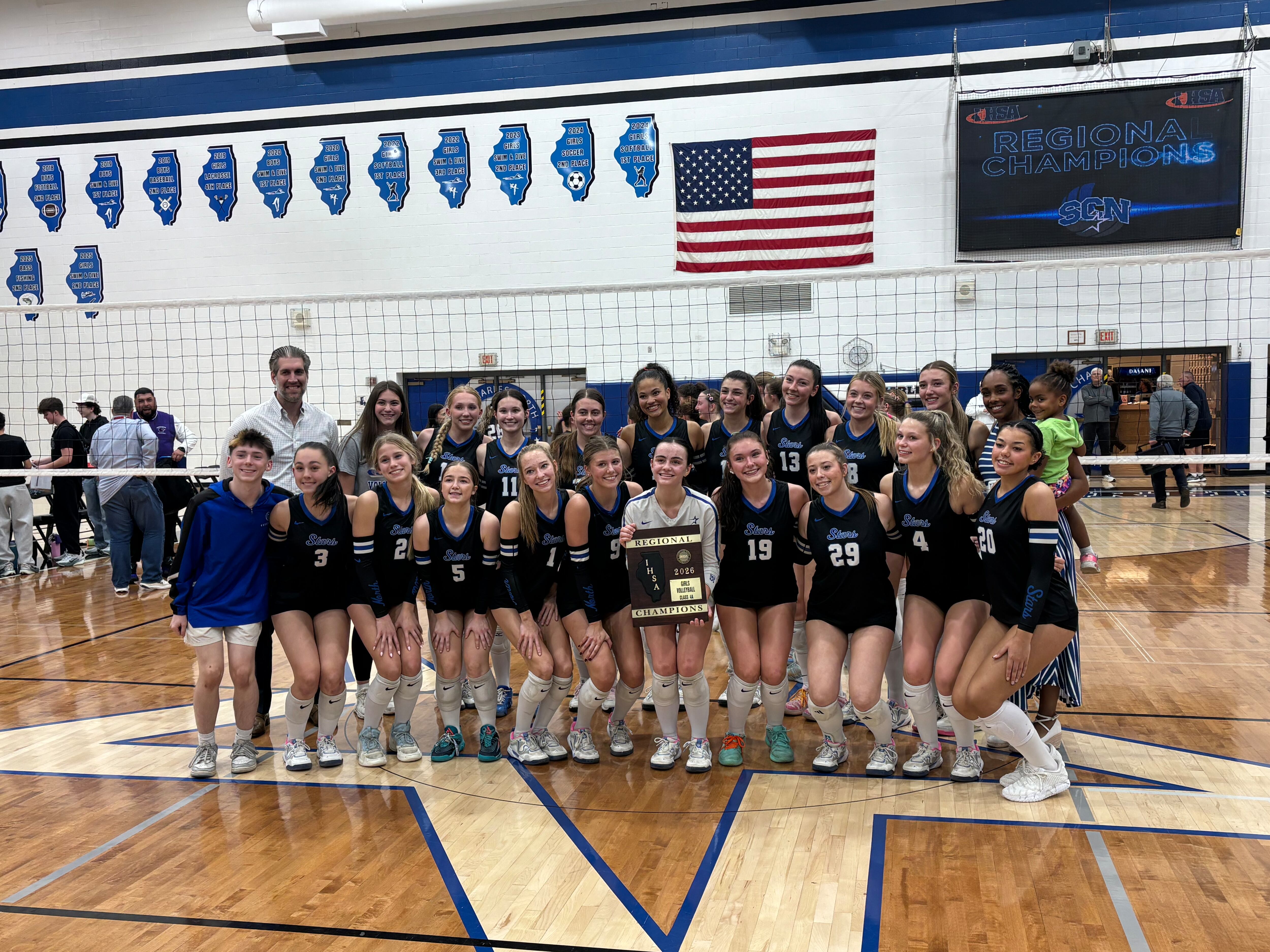 Addie Kashuba, Ellie Sutter lead St. Charles North girls volleyball to regional final win over Hampshire — Barrington Schools news