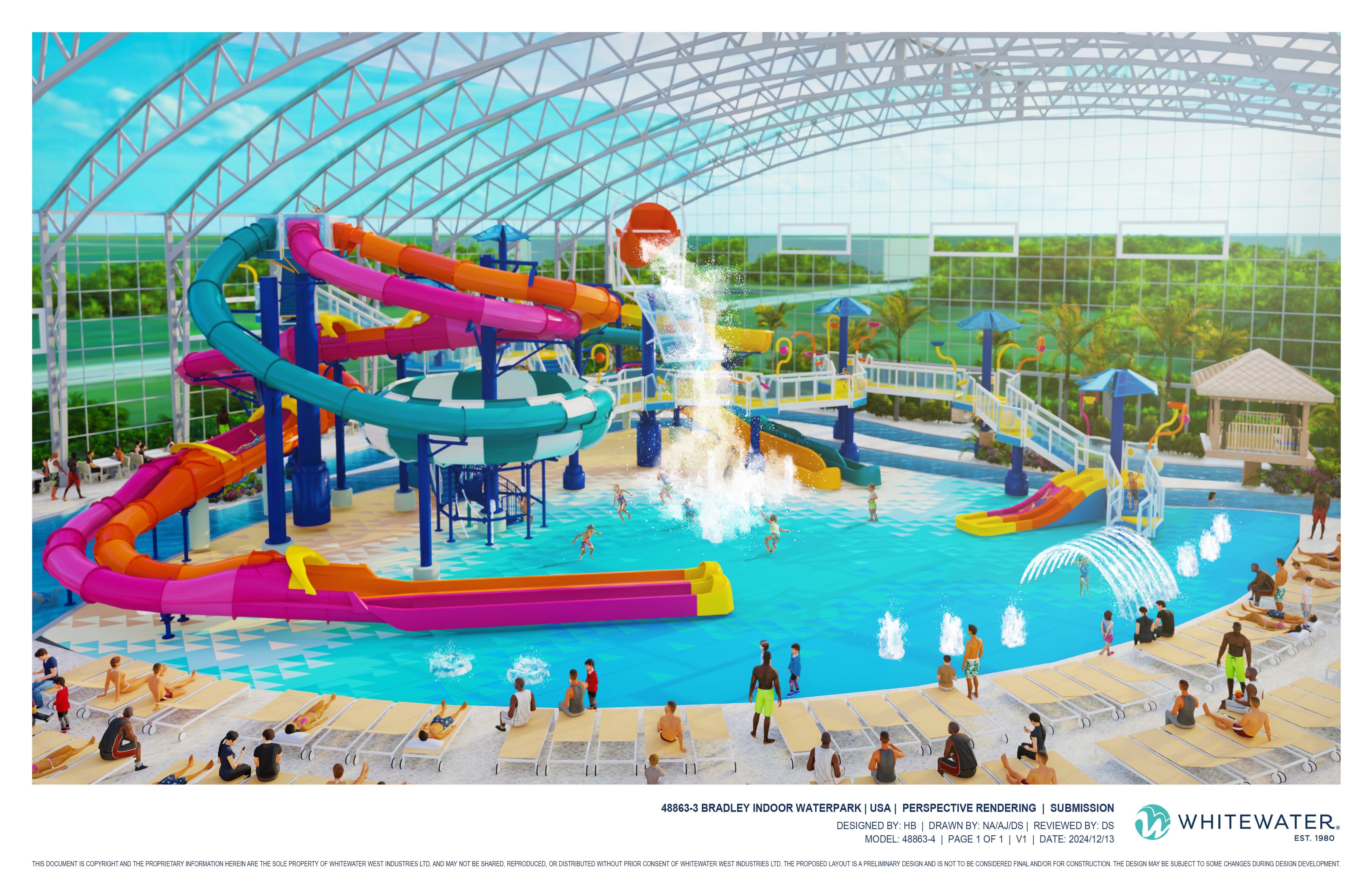 Mattel waterpark kickoff event set; second construction pact awarded — Barrington Real Estate news